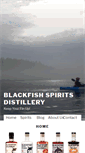 Mobile Screenshot of blackfishdistillery.com